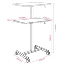 Ecolus computer office bed lazy desk standing lifting table mobile office speech sitting alternate