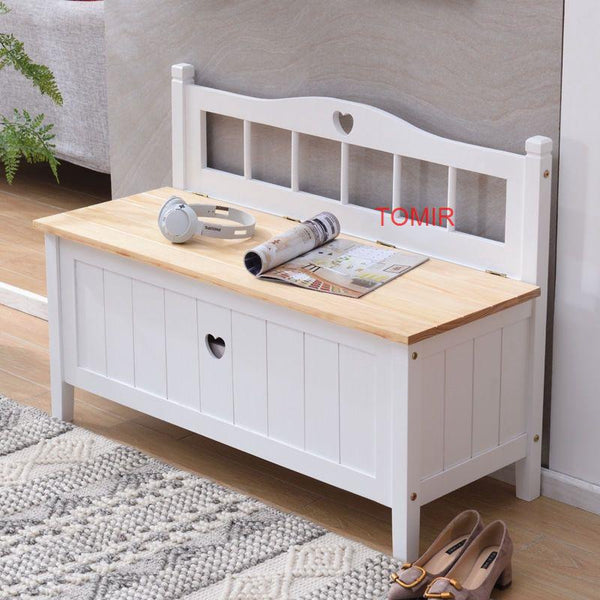 Solid Wood Replacement Shoe Stool Home Door Shoes Stool Can Sit Type Shoe Cabinet Storage Bench