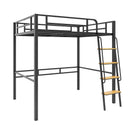 ARTISAM Loft Bed Iron Elevated Bed Duplex Second Floor Bed