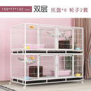 RUNPET Cat Cage Cat Cage Breeding Cage Three-tier Breeding Cage Cat Villa Pet Shop Cat House