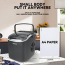 Ice Maker Hicon 15kg Make Ice Fast Household Intelligent Mini Full-automatic Round Ice Maker Machine