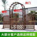 Anti-corrosion Wood Fence Outdoor Retractable Decorative Fence Indoor Pet Lattice Fence