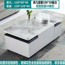 ARPER Foldable Coffee Table Marble Blister Folding Tempered Glass Side Table Household Dining Table