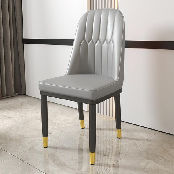 Light Luxury Dining Chair Nordic Back Chair Simple Chair Household Soft Bag Makeup Stool Ergonomic