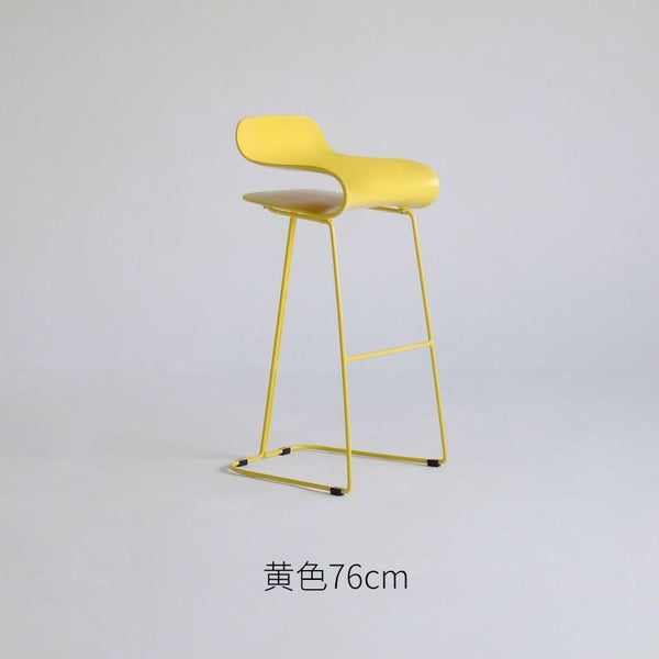 nordic bar chair stainless steel bar chair household high stool simple bars chair café high chair
