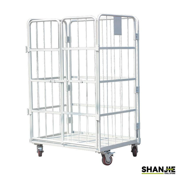 SHANJIE Folding Logistics Reinforced Storage Express and Unloading Laundry Cage Warehouse Thickened