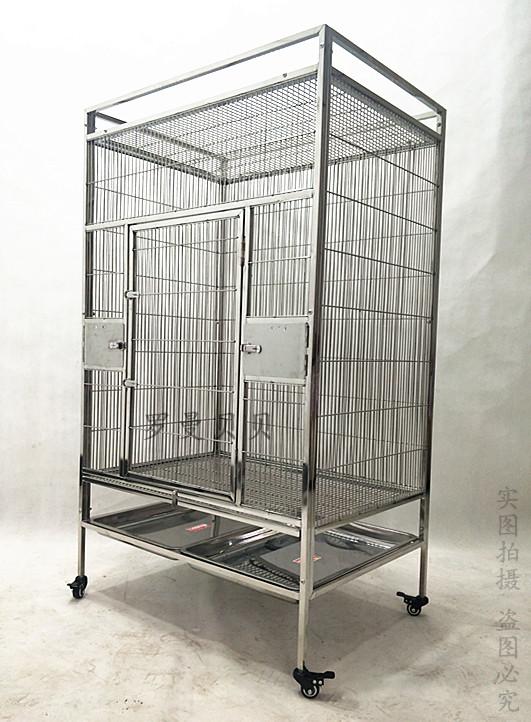Ready Stock Bird Cage Manufacturers of the New Promotion of High-grade 304 Stainless Steel Medium