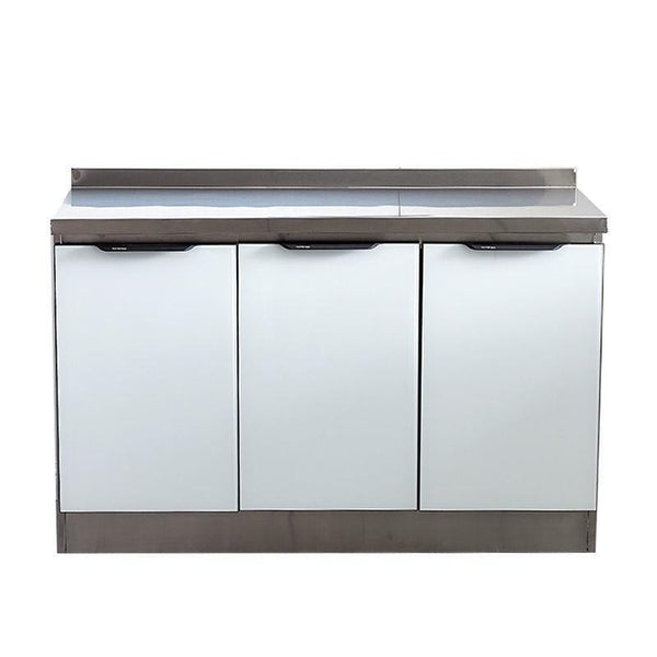 Kitchen Cabinet Sink Cabinet Stainless Steel Simple Assembly Cupboard Kitchen Stove Cabinet Kitchen