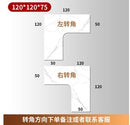 nordic light luxury slate computer desk corner table modern minimalist desk home l-shaped workbench