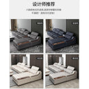 Yooke Nordic Sofa Modern Cowhide Living Room Adjustable L-shaped Sofa Combination Russian Pine Sofa