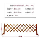 Anti-corrosion Wood Fence Outdoor Retractable Decorative Fence Indoor Pet Lattice Fence