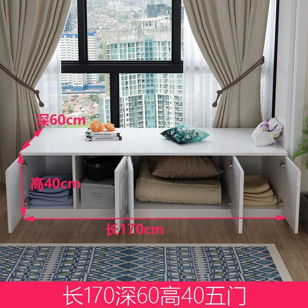 Bedroom Window Cabinet Combination Window Cabinet Balcony Storage Cabinet Patroom Tatami Cabinet Can
